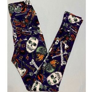 Lula Roe Tween Halloween leggings